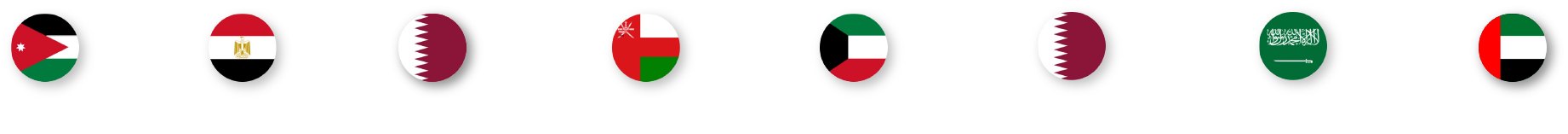 جمعية الشرق الأوسط لإدارة المرافق في المملكة العربية السعودية، الإمارات العربية المتحدة، البحرين، قطر، الكويت، سلطنة عُمان، الأردن، مصر