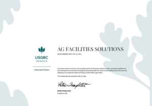 AGFS Joins U.S. Green Building Council